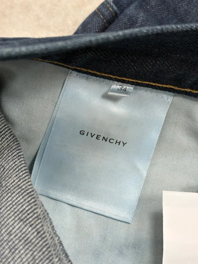 Givenchy SS2024 Givenchy 4G Cargo Denim Brut Carpenter Jeans Size US 34 / EU 50 - 11 Thumbnail