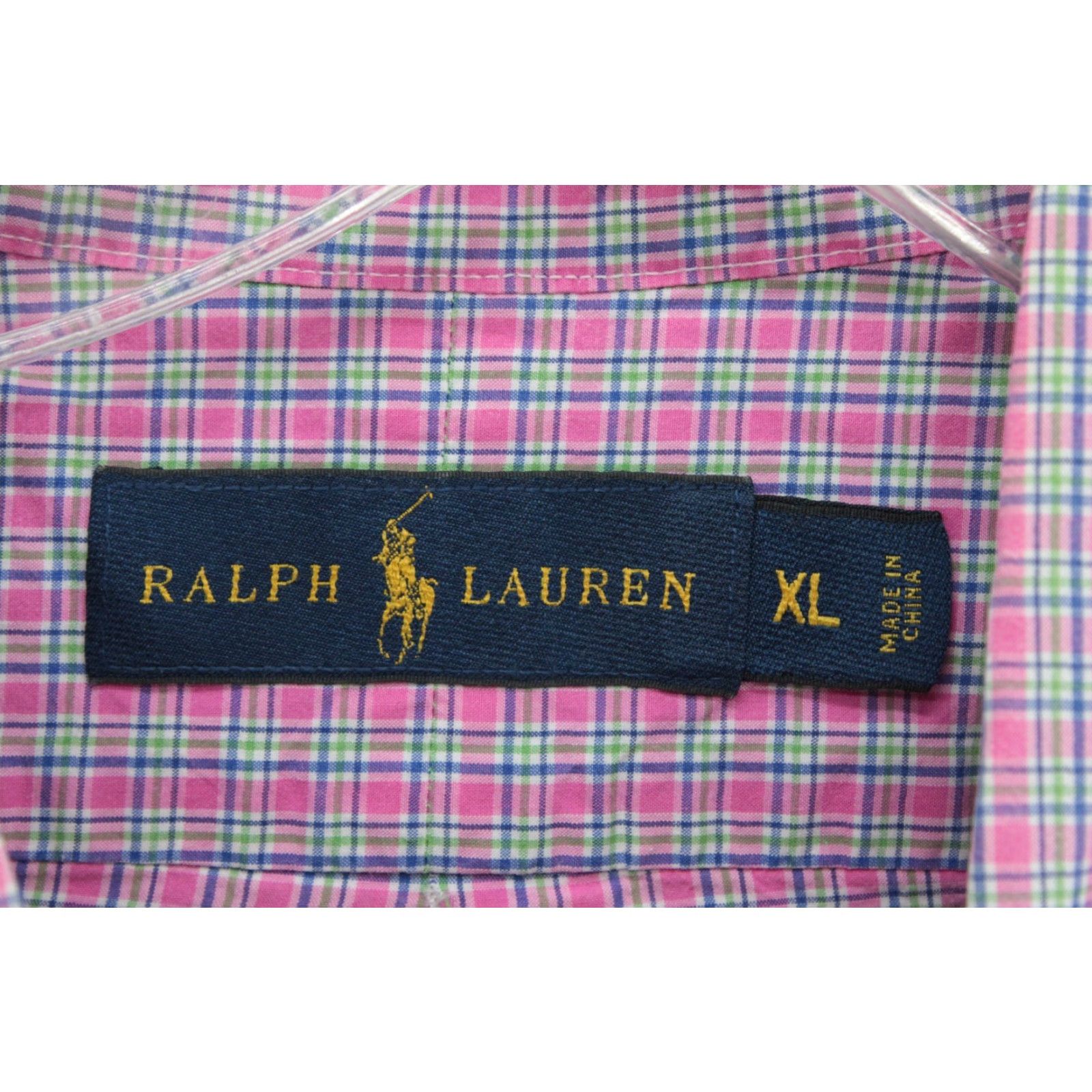 Ralph Lauren Ralph Lauren Button-Up Shirt Men’s XL Pink Plaid Long Sleeve Classic Casual Preppy Size US XL / EU 56 / 4 - 5 Thumbnail