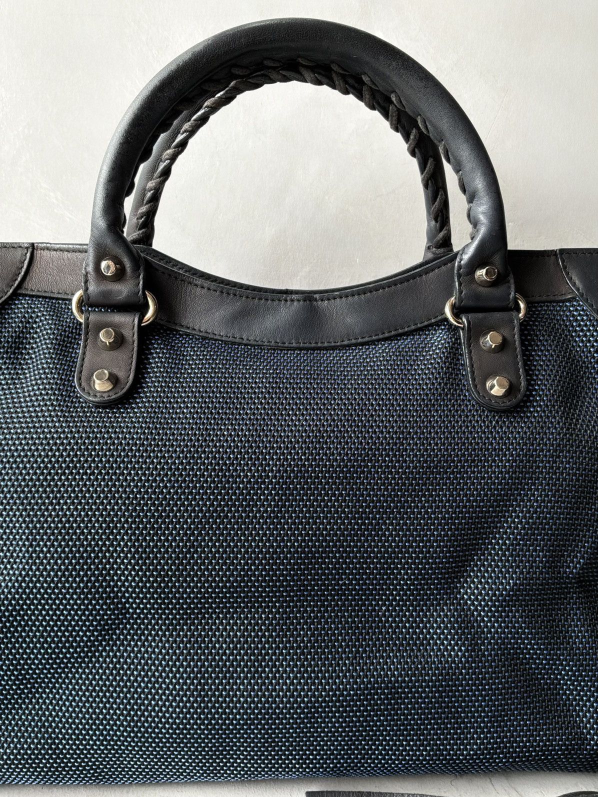 Balenciaga Balenciaga - Classic City - Mesh Arena Woven Bag Size ONE SIZE - 14 Thumbnail
