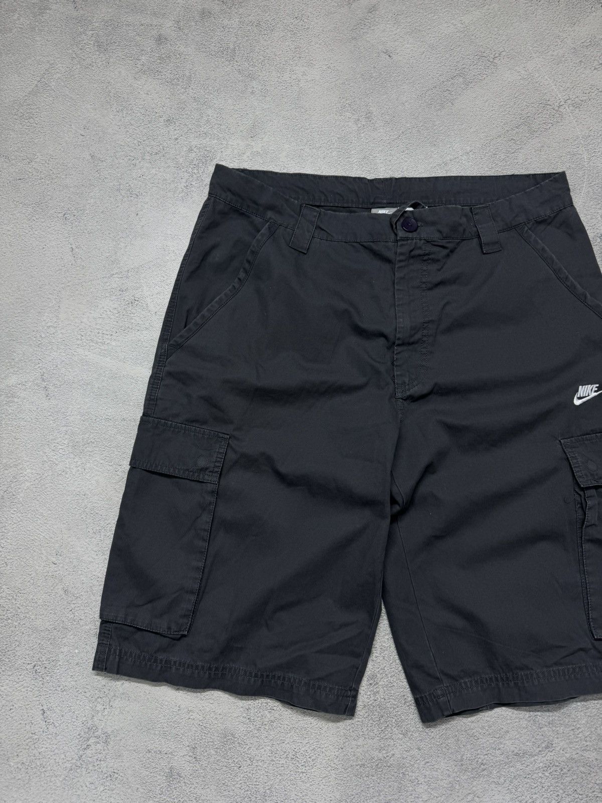 Nike Vintage Y2k Nike Cargo Swoosh Shorts Size US 32 / EU 48 - 7 Thumbnail