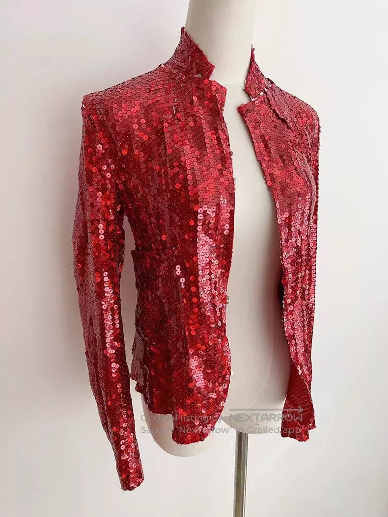 Comme des Garcons Comme des Garcons Sequined Beaded Jacket Size M / US 6-8 / IT 42-44 - 2 Thumbnail