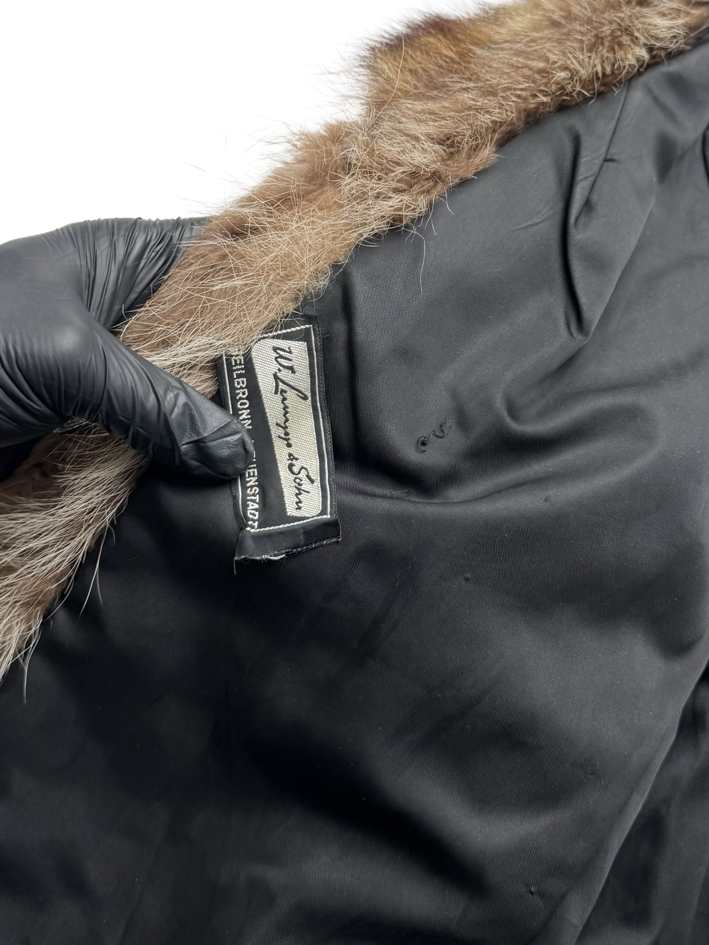 Vintage Vintage Real Fur Coat Brown Long Fur Jacket Winter Luxury Size L / US 10 / IT 46 - 11 Thumbnail