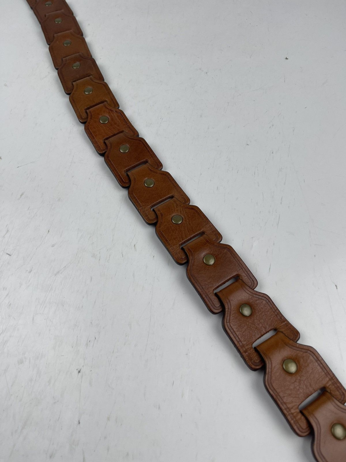 Seditionaries custom made super rare design leather belt tc36 Size 34 - 8 Thumbnail
