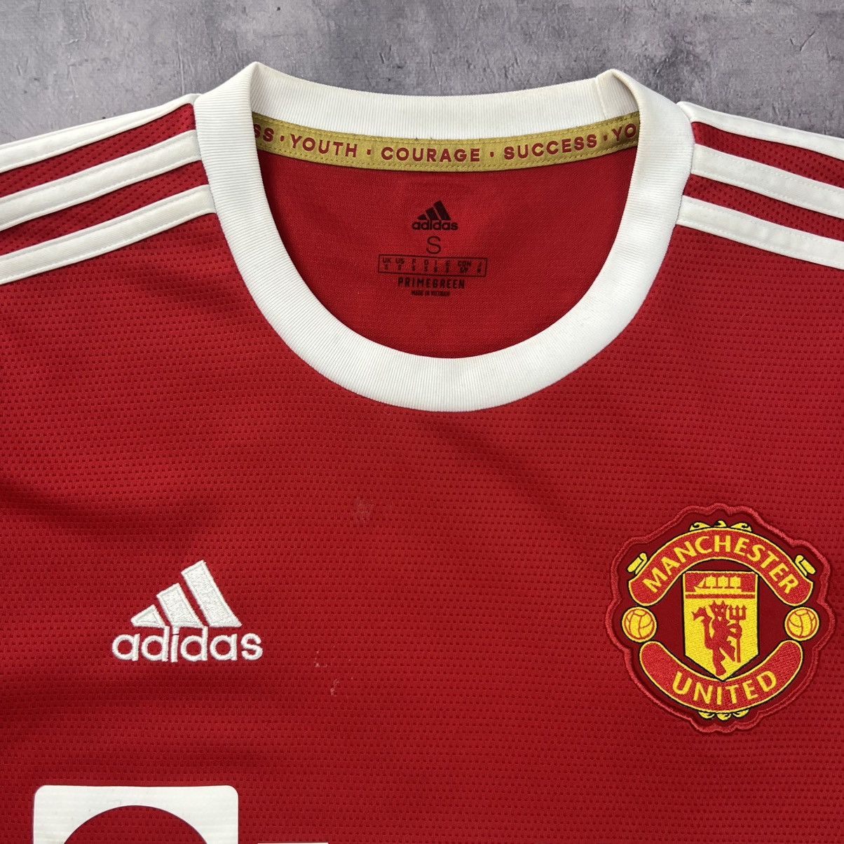 Other Rare! Ronaldo 7 Adidas Manchester United Soccer Jersey Size US S / EU 44-46 / 1 - 7 Thumbnail