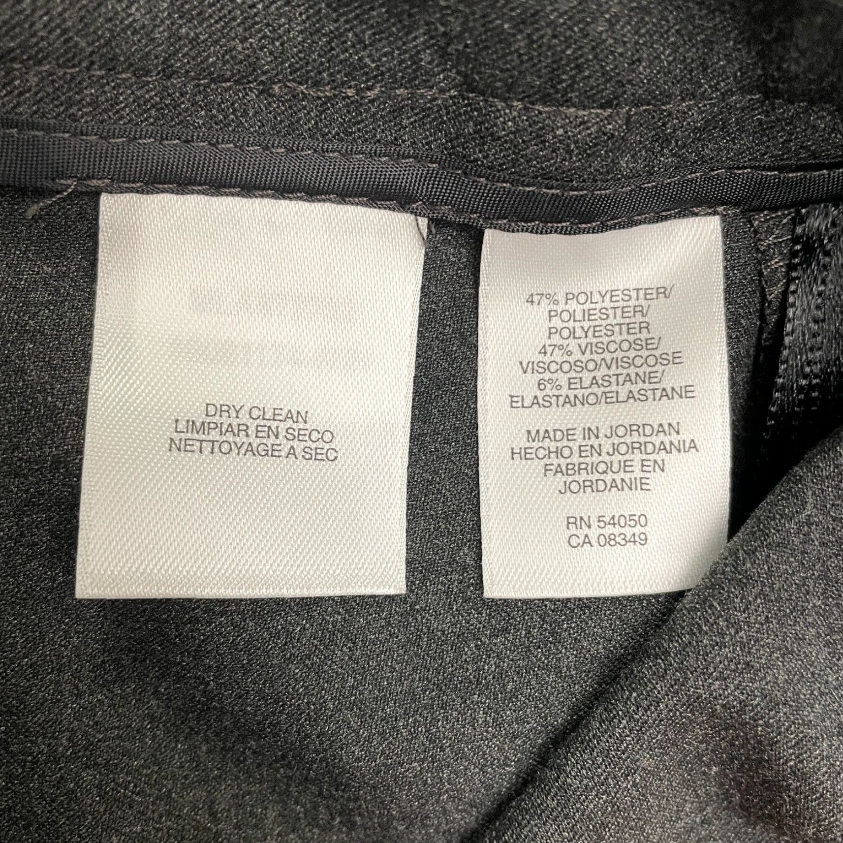 Jones New York Jones New York Stretch Dress Pants Womens 8 Gray Straight High Rise 32x32 Business Formal Workwear Pant Mens? Size 30" / US 8 / IT 44 - 7 Thumbnail