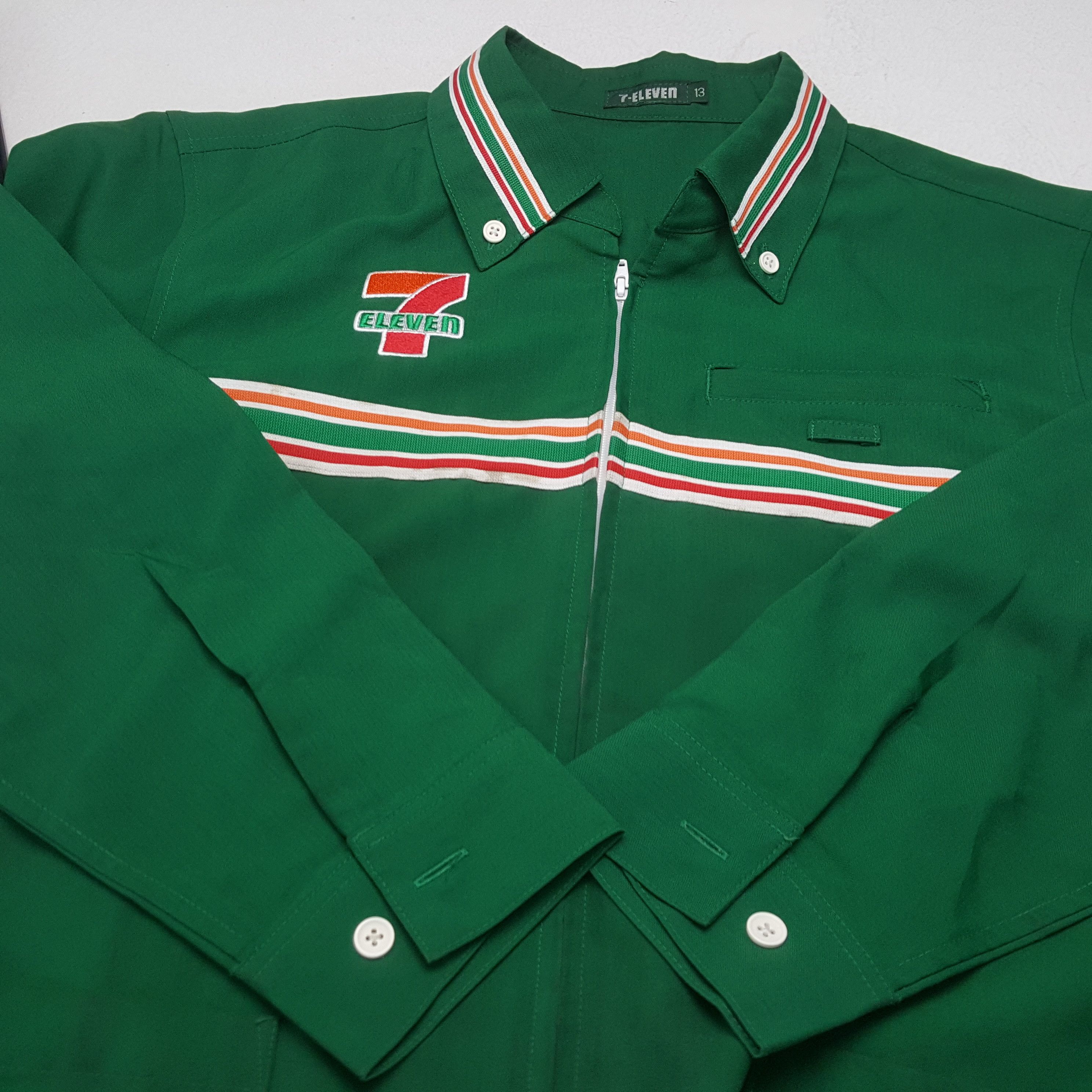 Vintage 7 ELEVEN Japanese Workers Uniform Jacket C285N7 Size US M / EU 48-50 / 2 - 7 Thumbnail