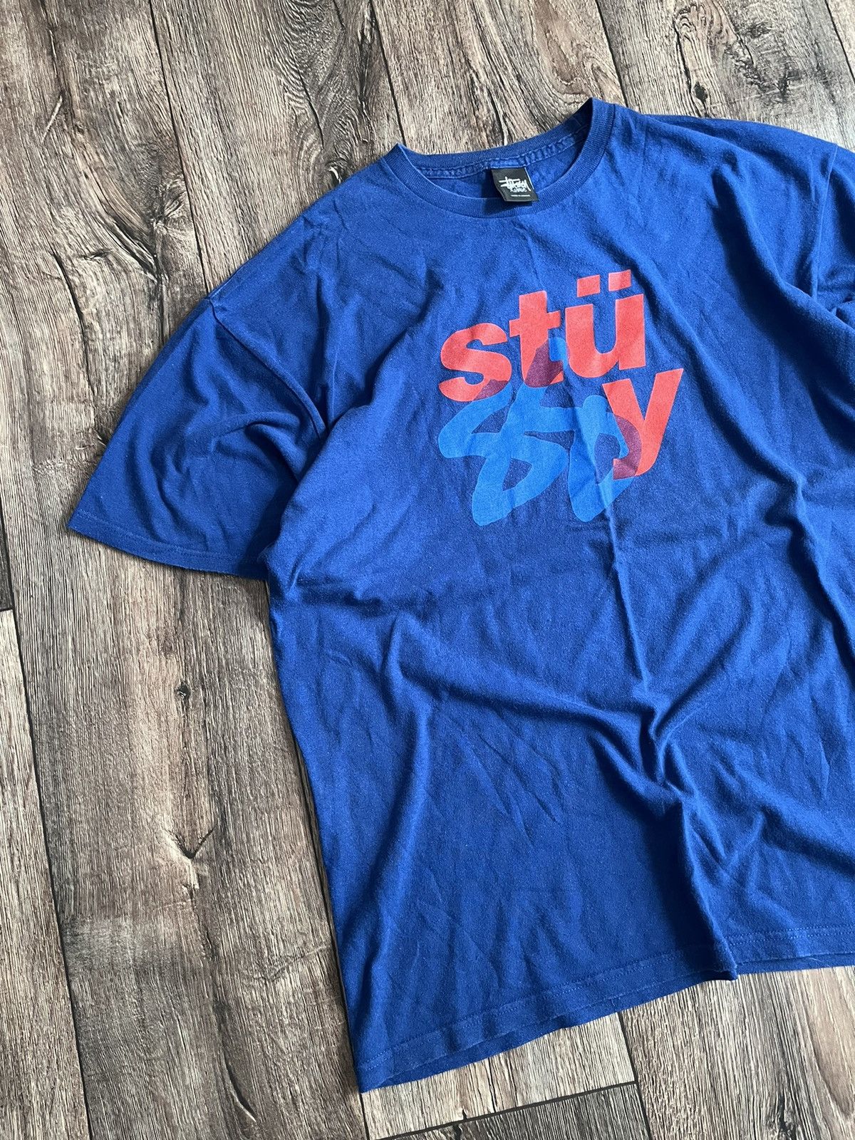 Stussy Stussy Centre Logo T-shirt Size US XL / EU 56 / 4 - 3 Thumbnail