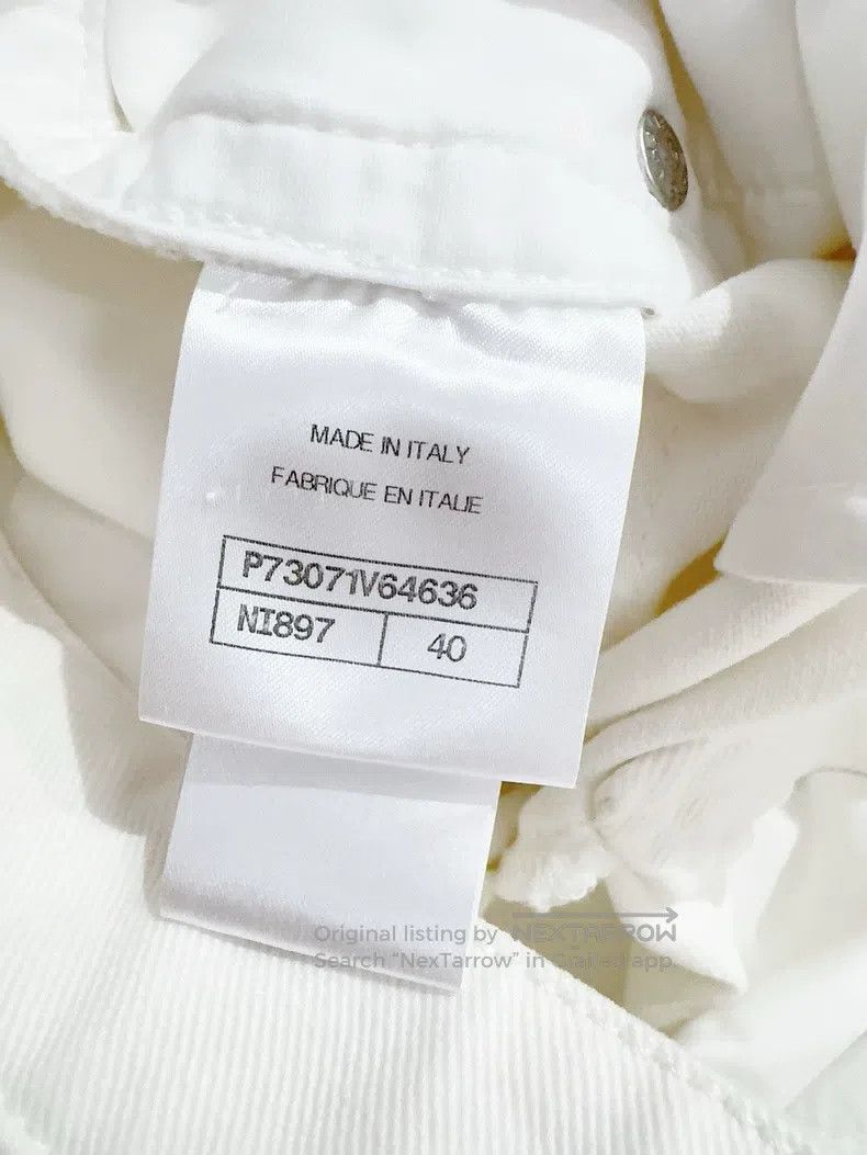 Chanel Chanel White jeans Size 26" / US 2 / IT 38 - 6 Thumbnail
