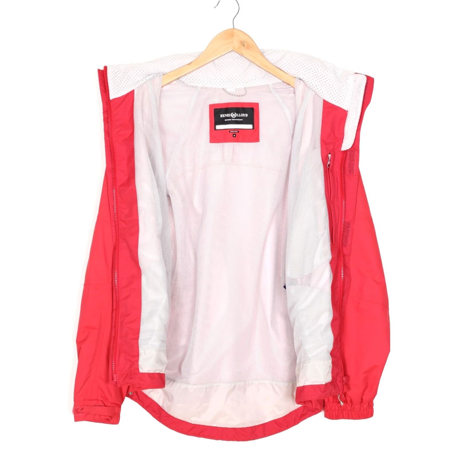 Henri Lloyd HENRI LLOYD Atmosphere Hooded Waterproof Jacket Men Size S Red MJ4240 Size US S / EU 44-46 / 1 - 6 Thumbnail