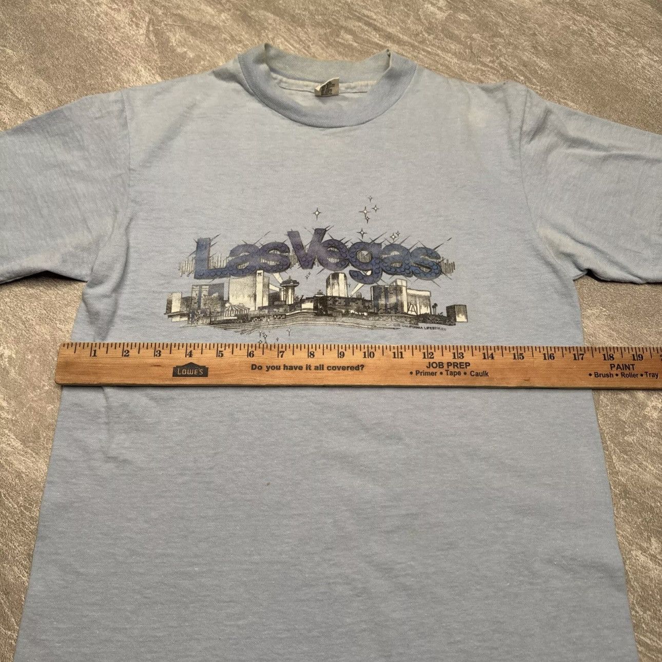 Hanes × Vintage Vintage Las Vegas Nevada Skyline City Single Stitch Shirt Size US M / EU 48-50 / 2 - 9 Thumbnail