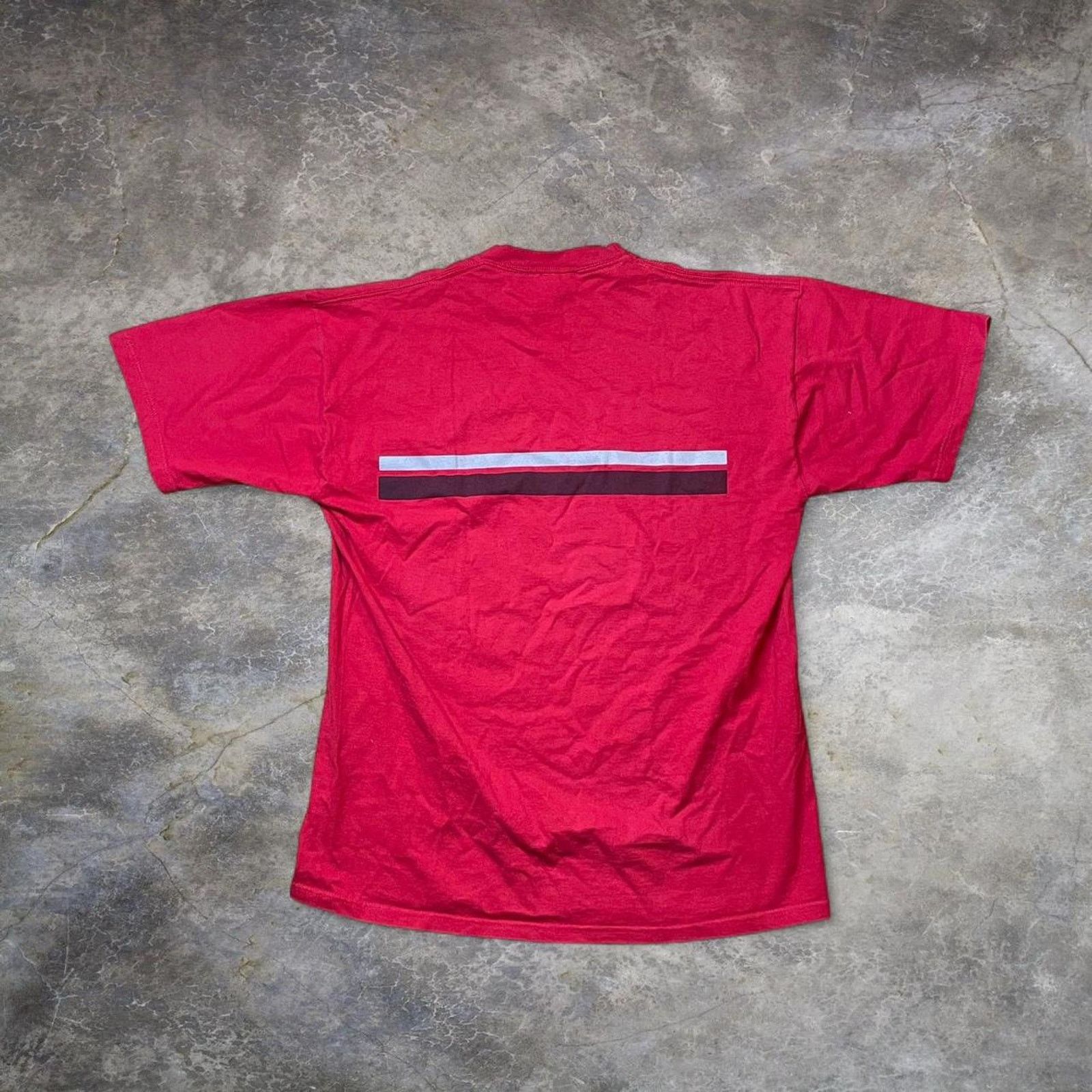 Nike 90s red Nike parody shirt “lit” size L Size US L / EU 52-54 / 3 - 3 Thumbnail