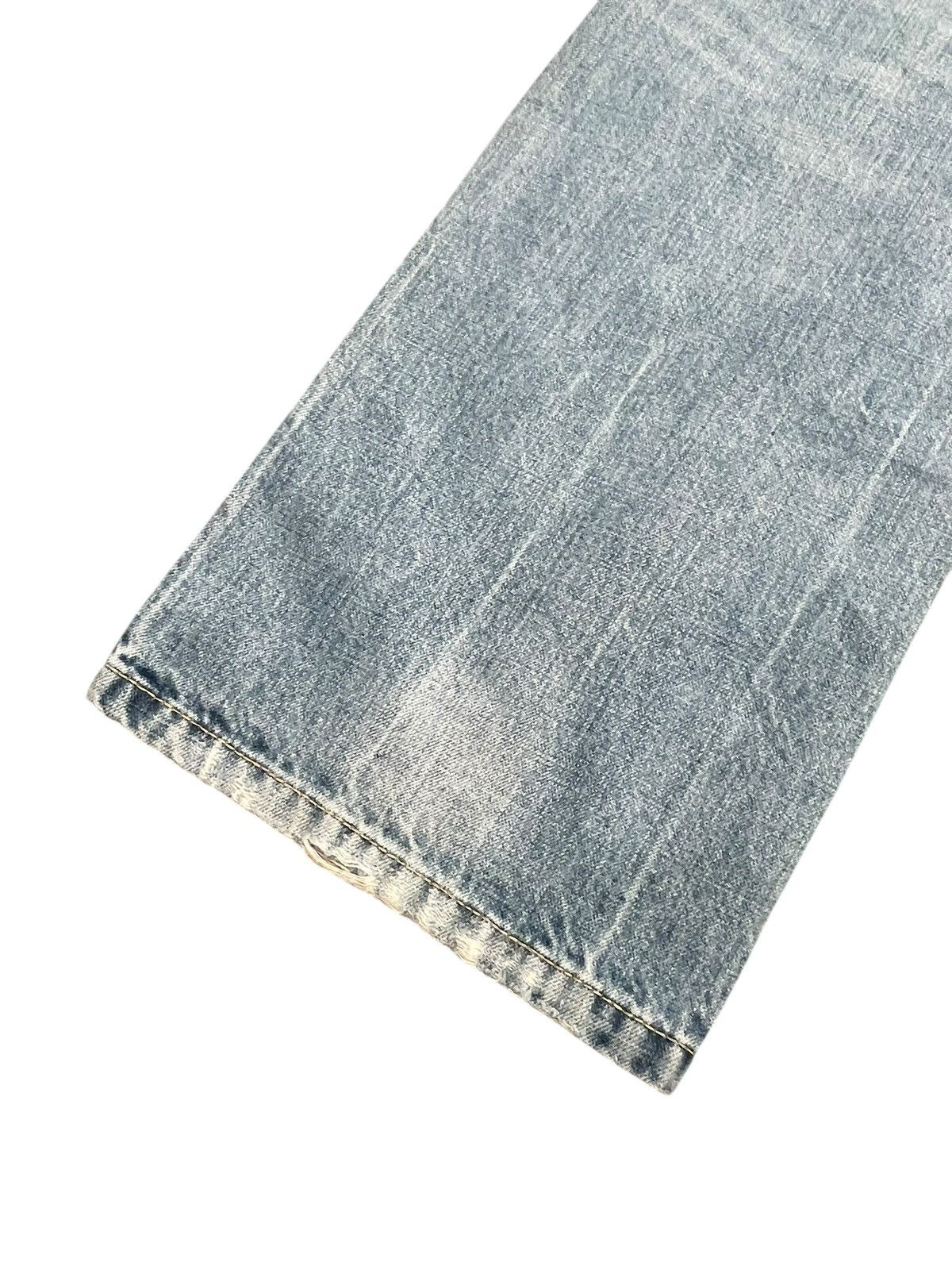 Lee Vintage Lee Dungarees Distresed Denim Size US 33 - 7 Thumbnail