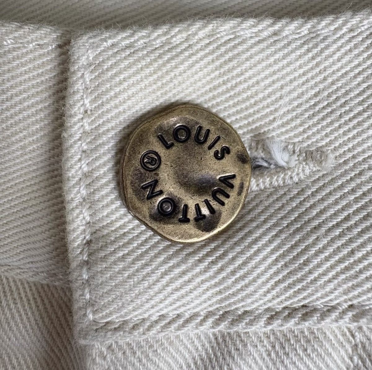 Louis Vuitton Louis Vuitton 32 Skate Denim Jeans Monogram Beige Size US 32 / EU 48 - 5 Thumbnail