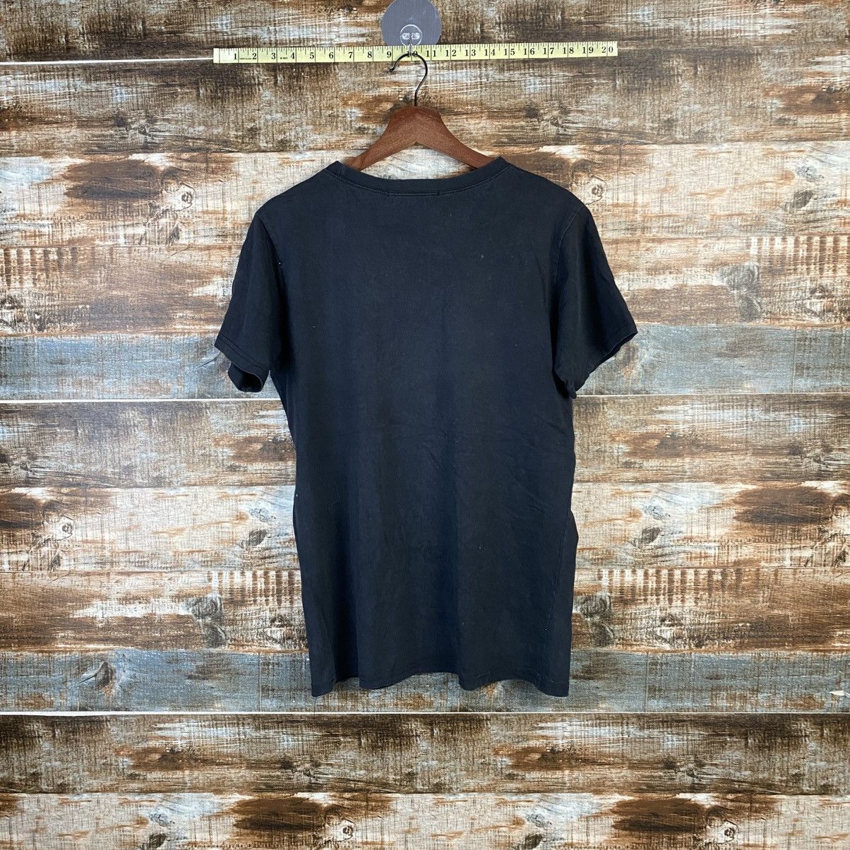 Vintage DL St Lauren 1976 Paris Black T-Shirt #C1186 Size M / US 6-8 / IT 42-44 - 11 Thumbnail