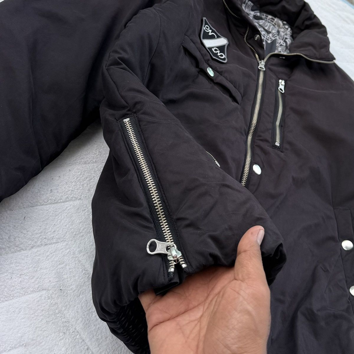 Number (N)ine SS '07- Number Nine- Musical Lining Crest Logo Puffer Jacket Size US M / EU 48-50 / 2 - 6 Thumbnail