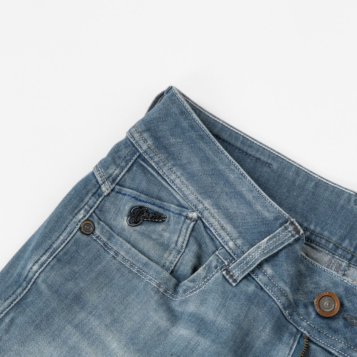 G-Star G-Star Raw Lynn Skinny Womens Blue Jeans Mid Rise Stretch Size 27" / US 4 / IT 40 - 5 Thumbnail