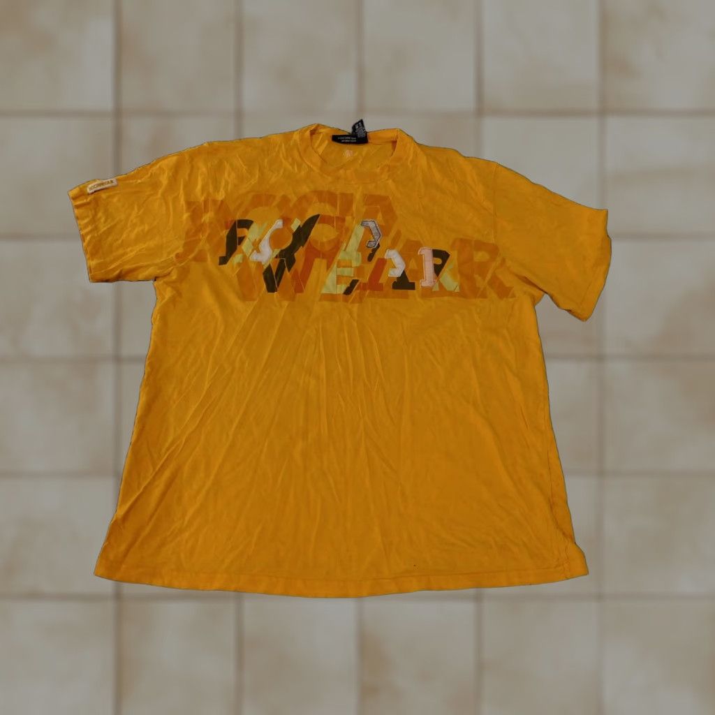 Rocawear Rocawear Shirt Mens XL Yellow Graphic Hip Hop Streetwear Camo Letters T Shirt Size US XL / EU 56 / 4 - 1 Thumbnail