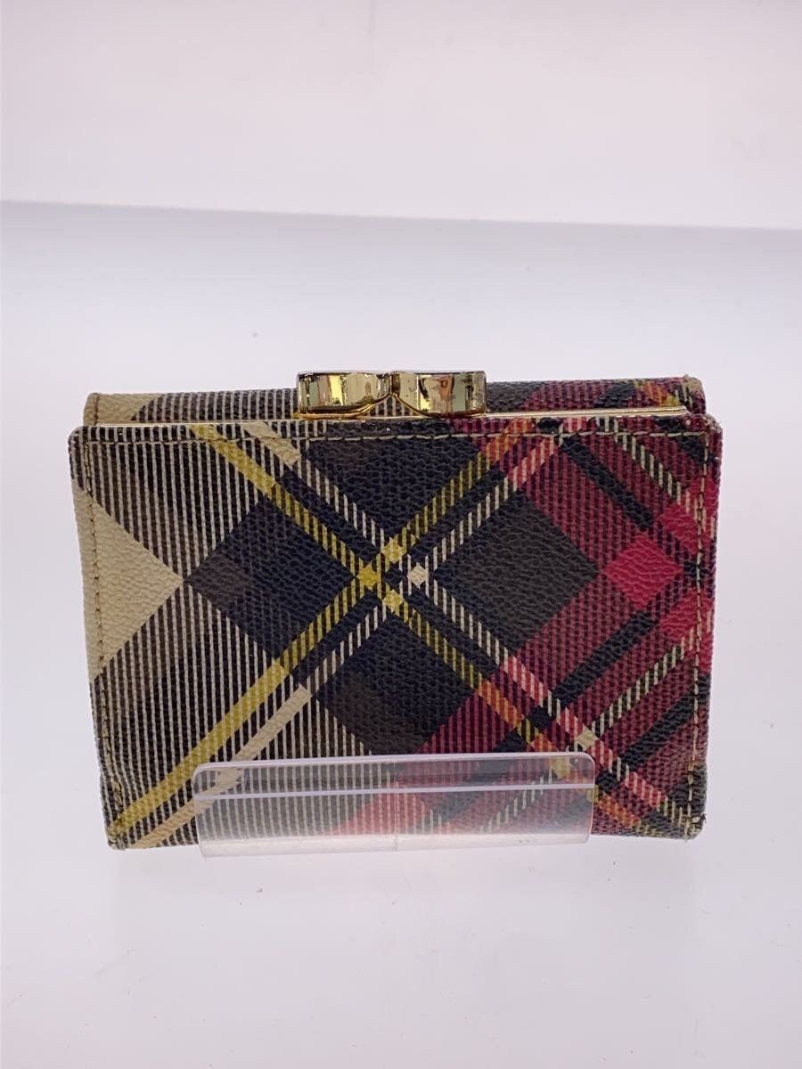 Vivienne Westwood Plaid Orb Leather Wallet Size ONE SIZE - 2 Thumbnail