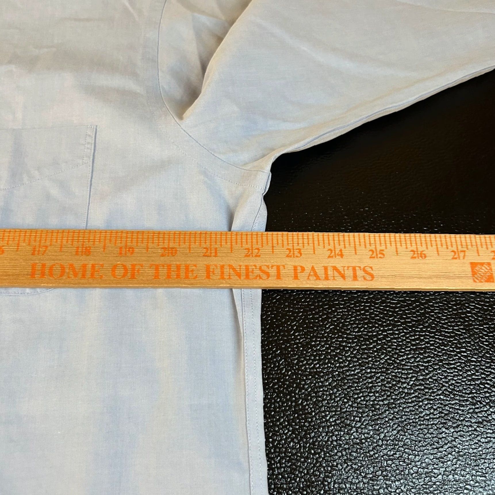 Brooks Brothers Brooks Brothers Regent Dress Shirt Non-Iron Button Up LS Light Blue Mens 16 4/5 Size 42R - 6 Thumbnail