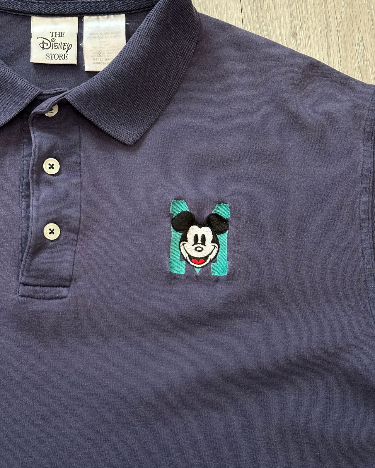 Disney Vintage Disney Store Mickey Mouse Polo T-Shirt - Size Medium Size US M / EU 48-50 / 2 - 3 Thumbnail