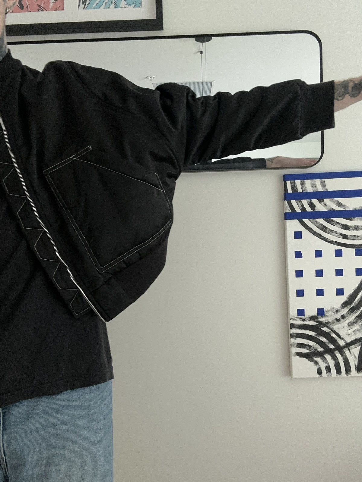 SPENCER BADU SP Badu cropped Bomber Size US M / EU 48-50 / 2 - 8 Thumbnail