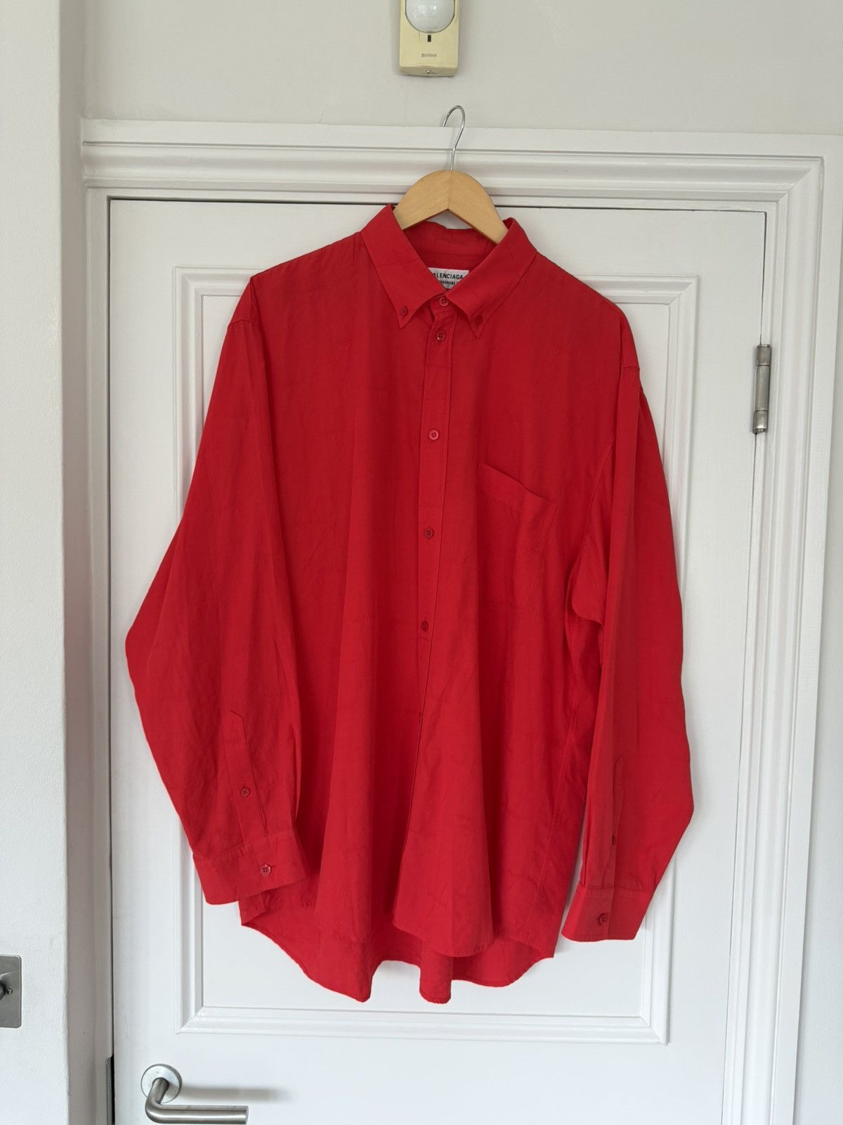 Red Fluid Lyocell Shirt