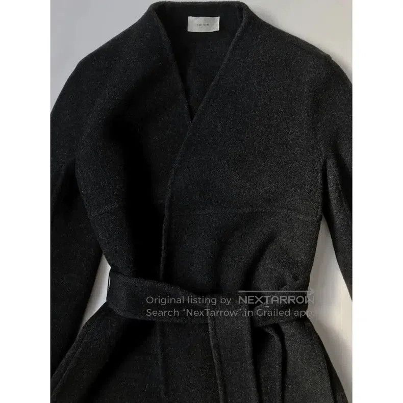 The Row The Row size 6 Wool bathrobe belt coat, minimalist style Size M / US 6-8 / IT 42-44 - 4 Thumbnail