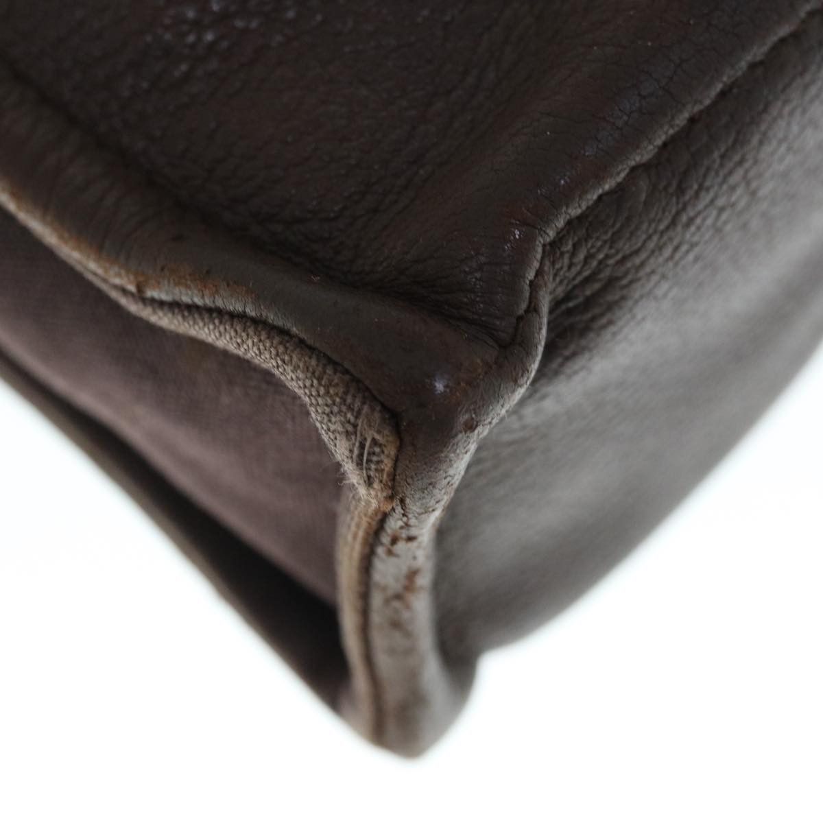 Hermes HERMES Fourre Tout PM Hand Bag Canvas Brown Size ONE SIZE - 12 Thumbnail