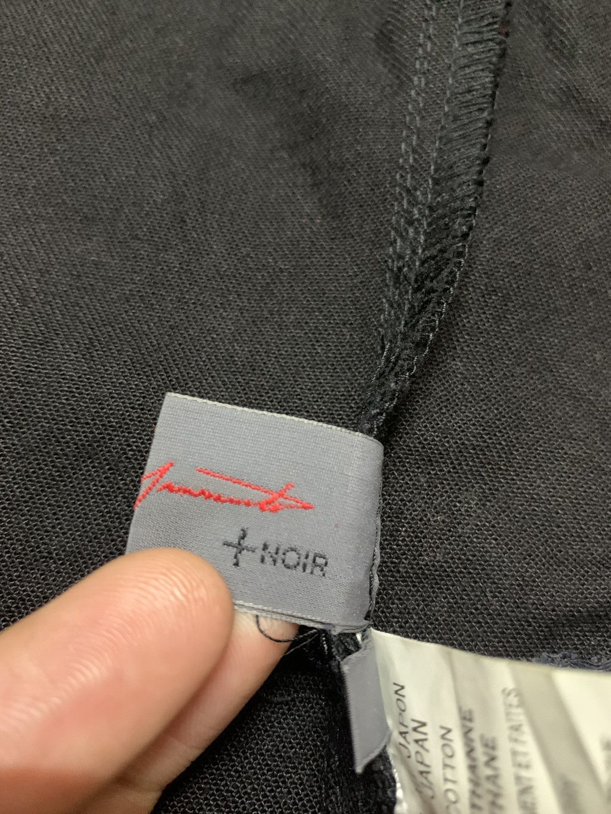 Yohji Yamamoto Yohji Yamamoto +NOIR Cropped Denim Chore Jacket Size US S / EU 44-46 / 1 - 9 Thumbnail
