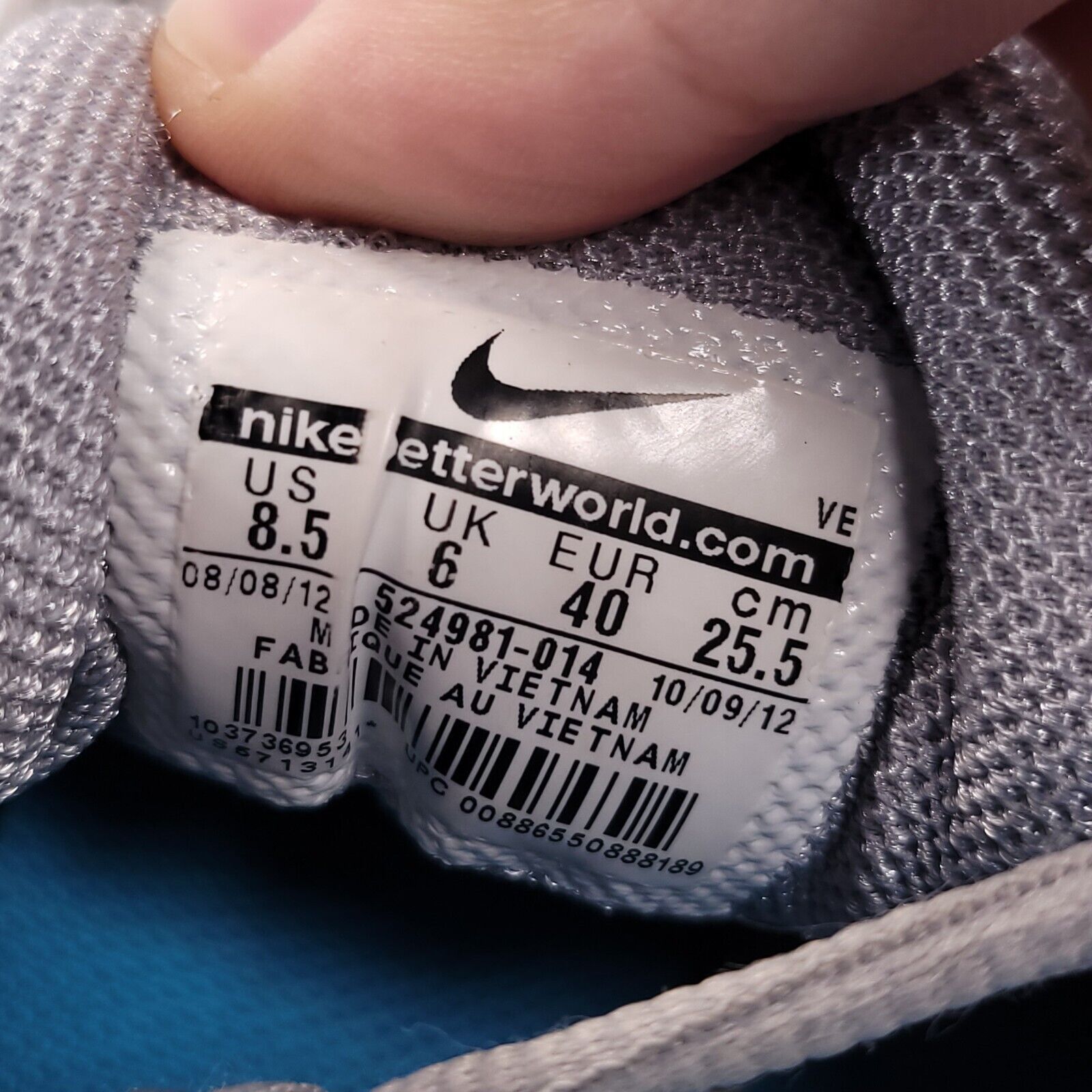 Nike Nike Air Zoom Pegasus 29 Shoe Womens Size 8.5 524981-014 Size US 8.5 / IT 38.5 - 9 Thumbnail