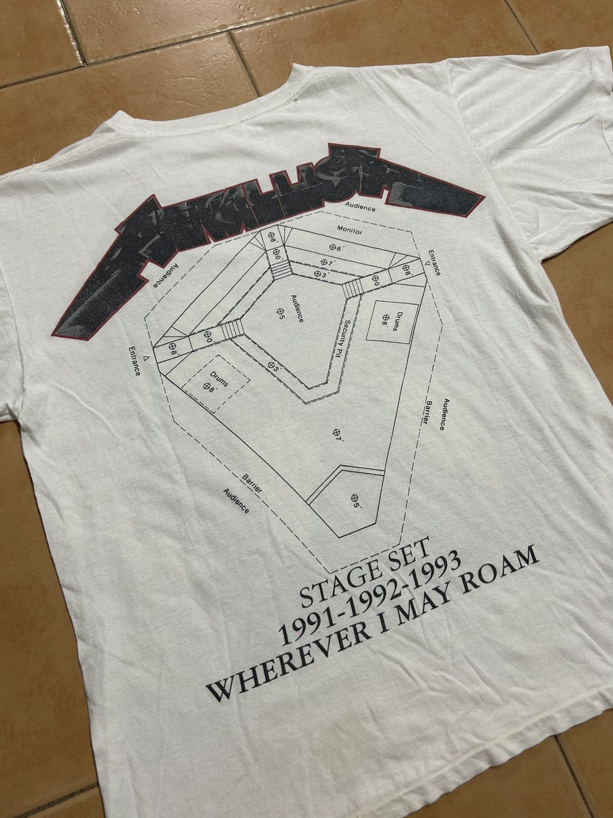 Metallica Metallica 1991 original merch vintage tee Size US M / EU 48-50 / 2 - 10 Thumbnail
