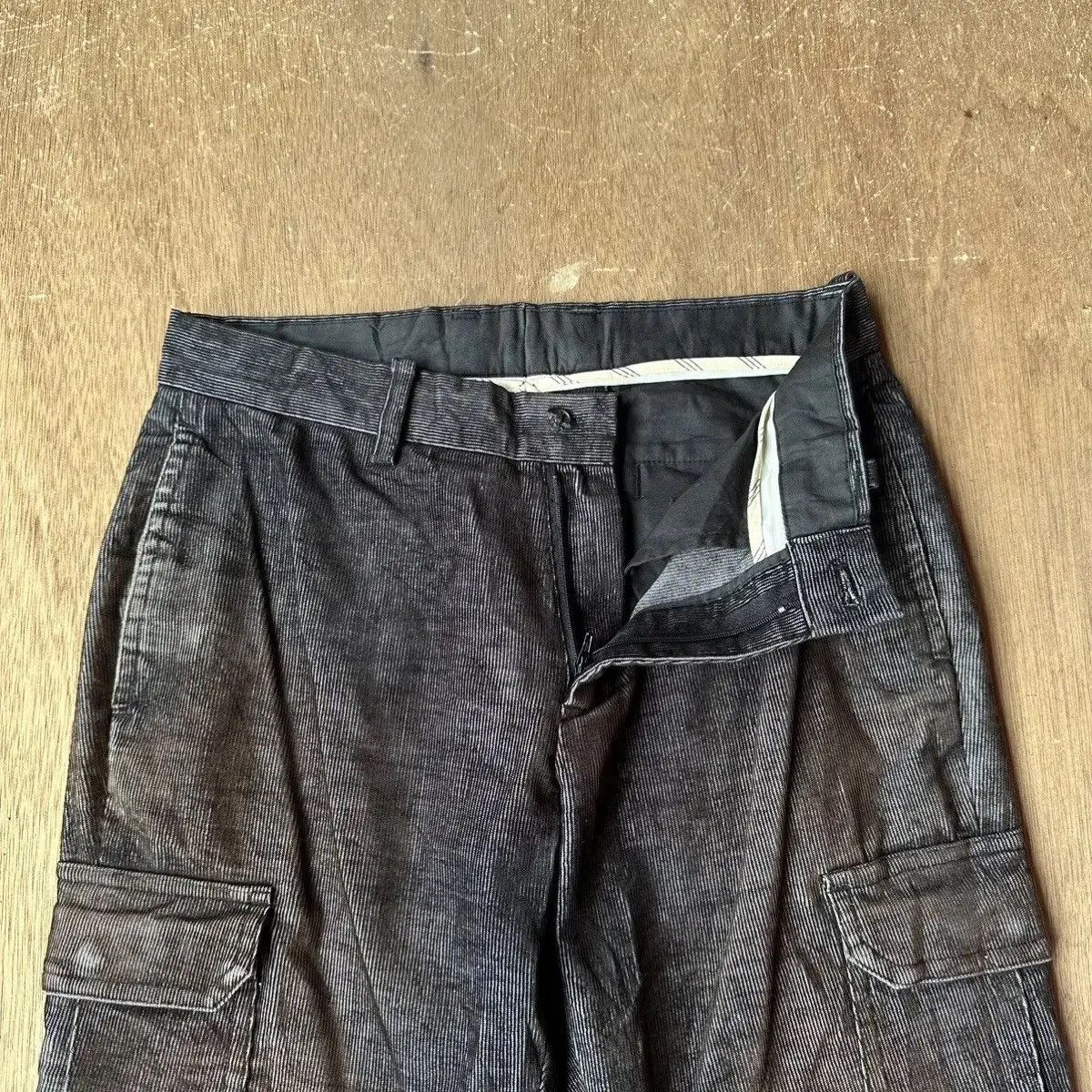 Adidas ADIDAS Y2K CORDUROY MINI FLARES/BOOTCUT BLACK PANTS Size US 28 / EU 44 - 8 Thumbnail