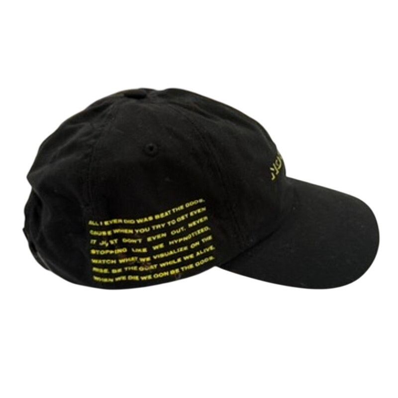 Big Sean Big Sean No Favors Tour Baseball Hat in Black, Size OS Size ONE SIZE - 2 Thumbnail