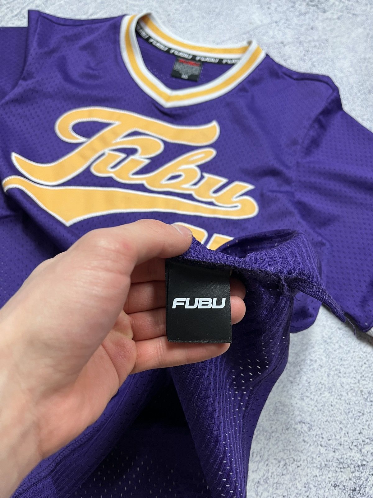 Fubu Vintage FUBU The Collection 05 Logo Rap Jersey Tee Hip Hop Size US S / EU 44-46 / 1 - 8 Thumbnail