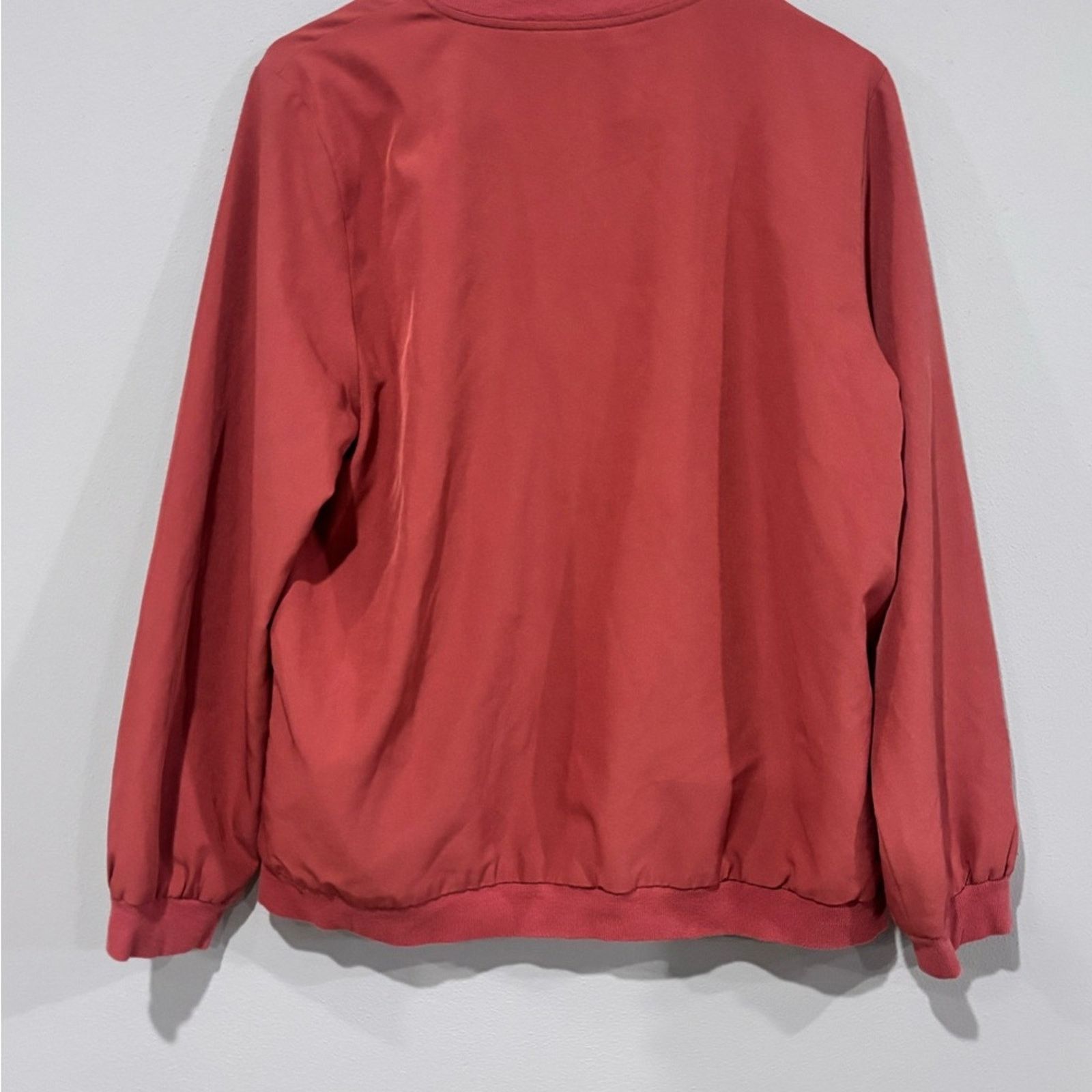 Other Elegant Red Bomber Jacket for Women Size L / US 10 / IT 46 - 3 Thumbnail