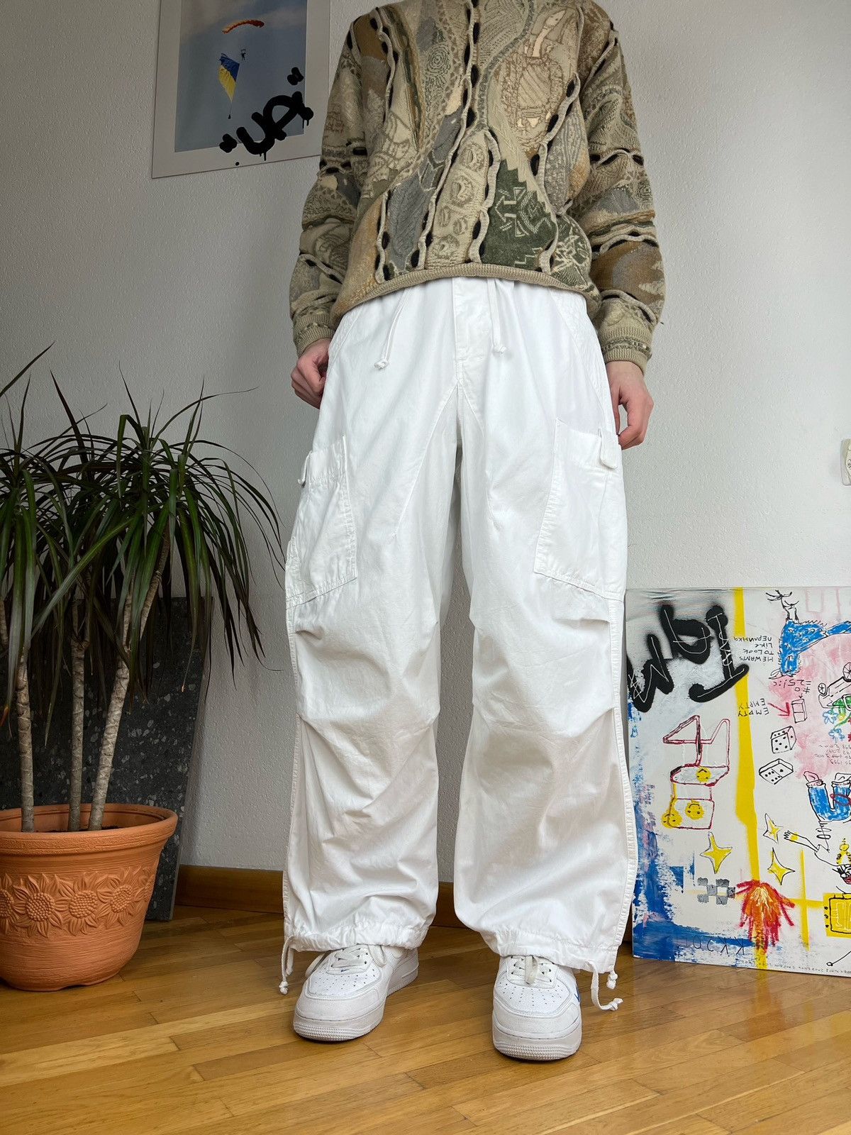 【JADED LONDON】 Parachute Cargo Pants国内発送 JADED LONDON Parachute Cargo Pants 送料/関税込