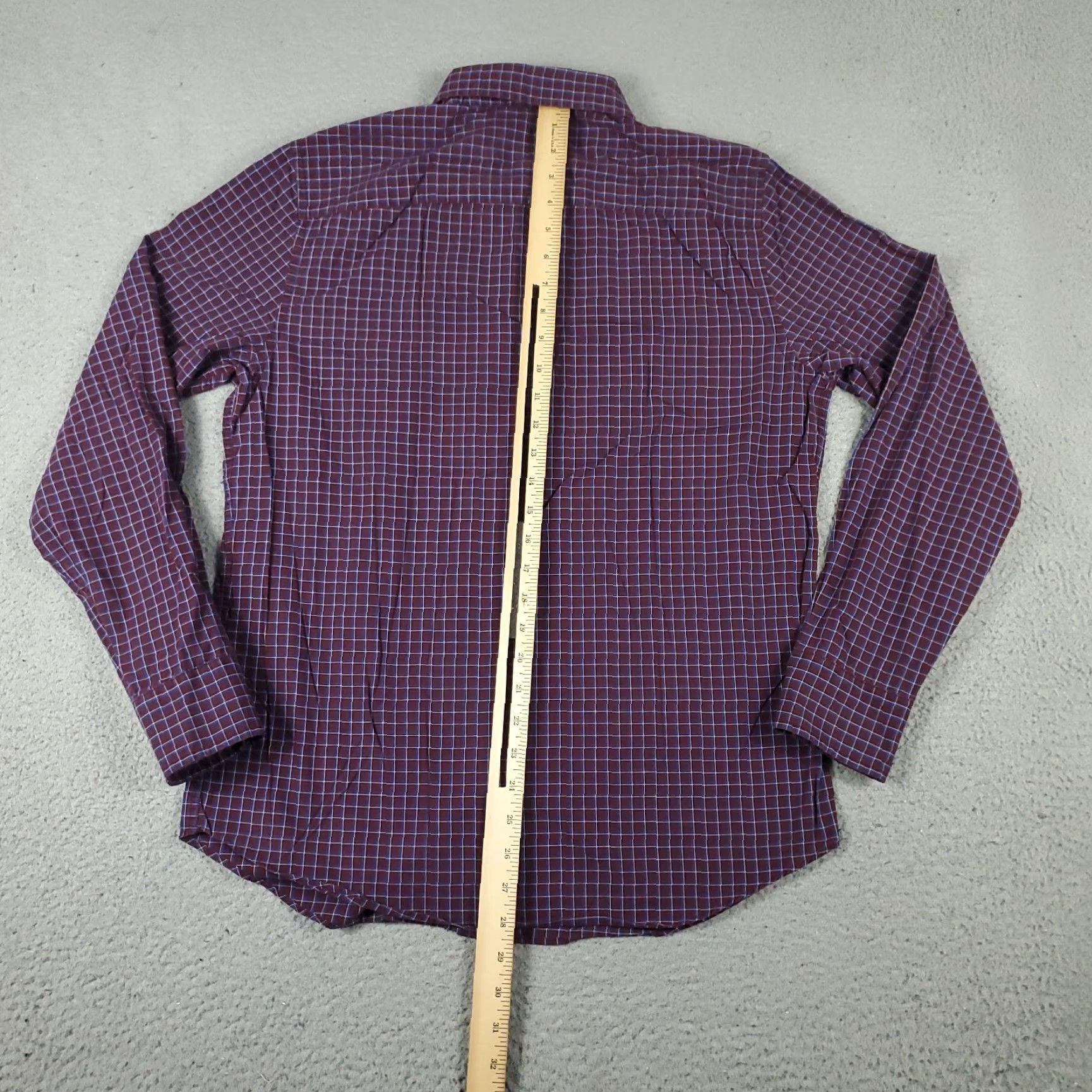 Nautica Nautica Button-Up Shirt Mens Size Medium Purple Plaid Long Sleeve Casual Size US M / EU 48-50 / 2 - 3 Thumbnail