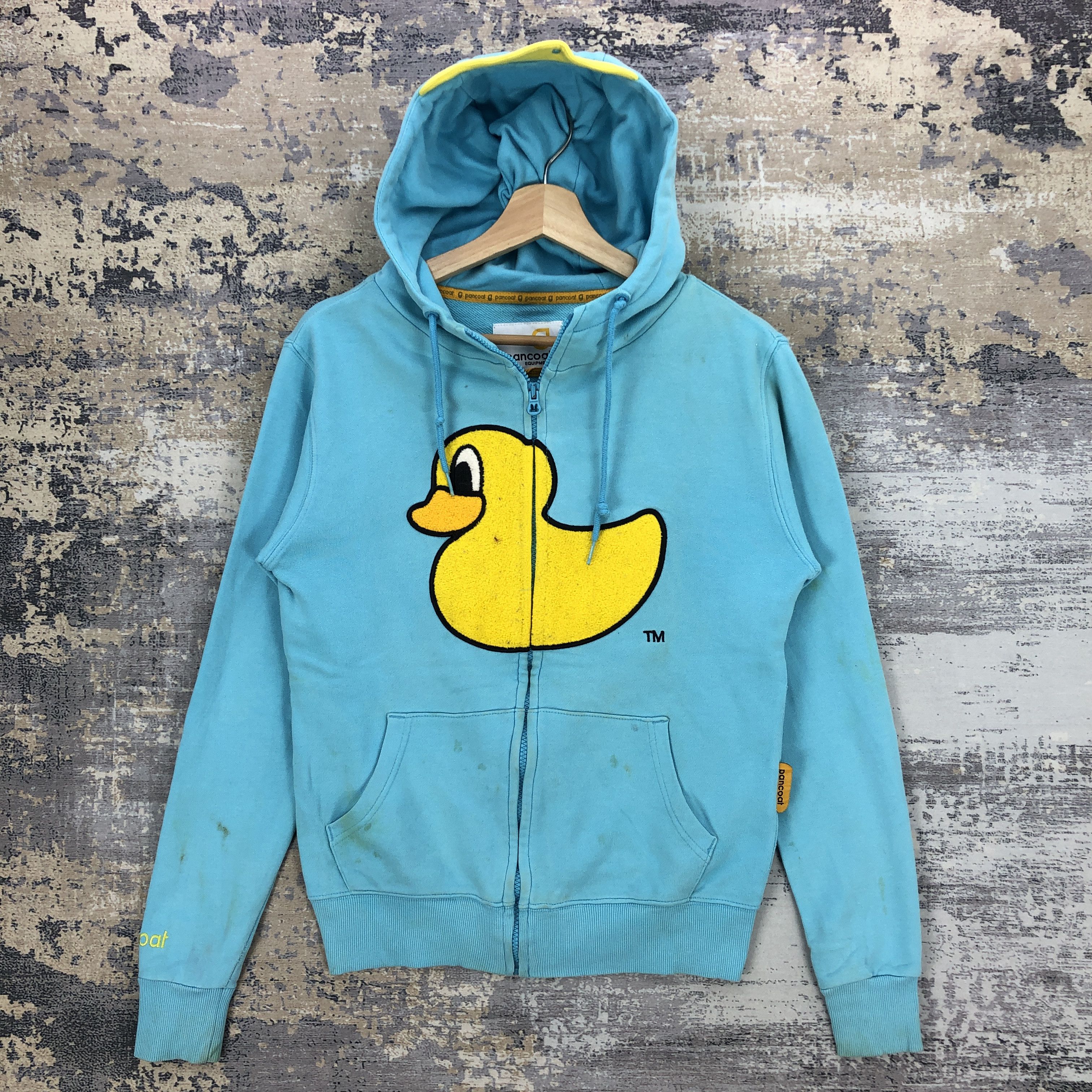Japanese Brand Vintage Pancoat Sweater Hoodie Zipper Sweatshirt Hoodie Size US S / EU 44-46 / 1 - 2 Thumbnail