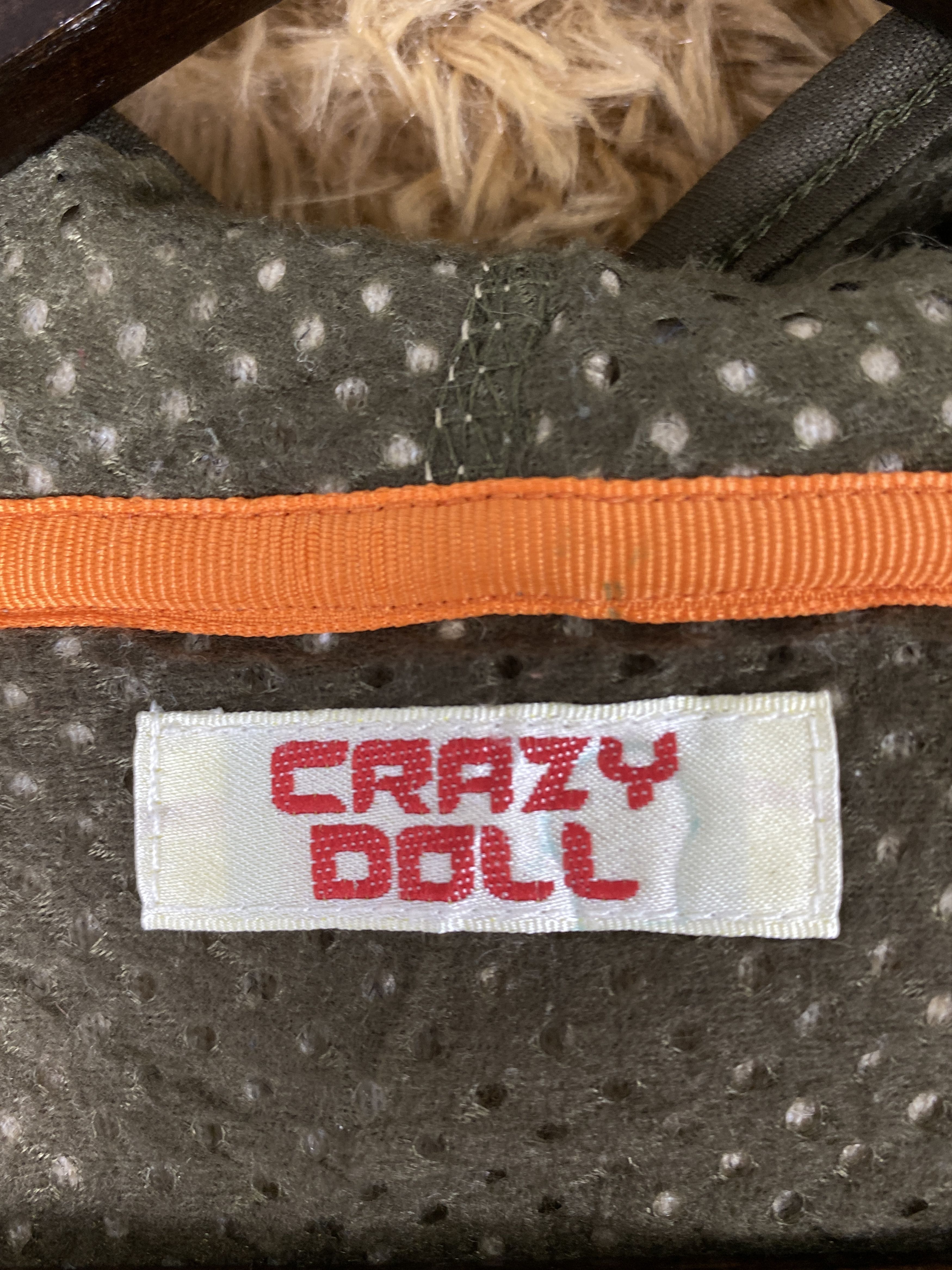 Japanese Brand Vintage Crazy Doll Hoodie Fleece Jacket J1875 Size US S / EU 44-46 / 1 - 9 Thumbnail