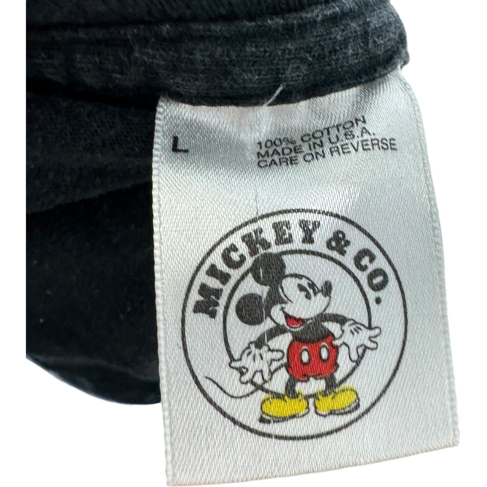 Vintage Vintage Mickey & Co. Mickey Spellout Tee Size US L / EU 52-54 / 3 - 7 Thumbnail