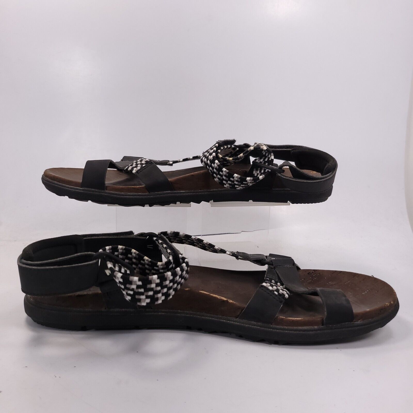Merrell Merrell Ankle Strap Sandal Womens Size 11 Black White Gray Size US 11 / IT 41 - 6 Thumbnail