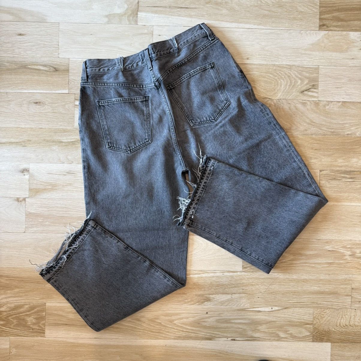 Agolde Agolde Boyfriend Pleated Jeans Size 31" - 4 Thumbnail
