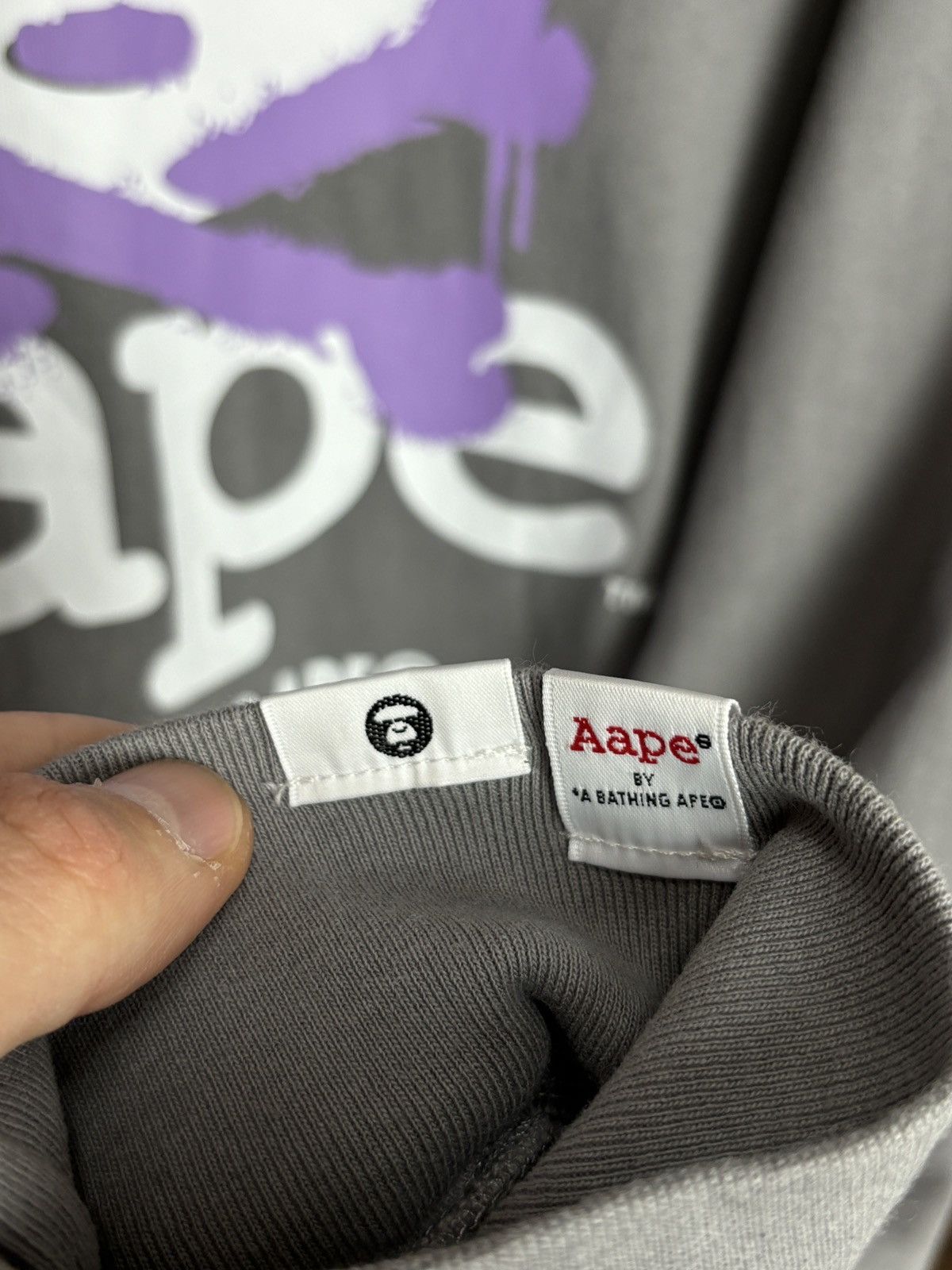 Aape Aape A Bathing Ape Long Sleeve Japanese Rare T-Shirt Size US XXL / EU 58 / 5 - 7 Thumbnail