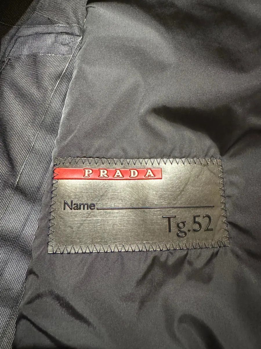 Prada 2000s Prada Navy Windbreaker Long Jacket Size US M / EU 48-50 / 2 - 10 Thumbnail