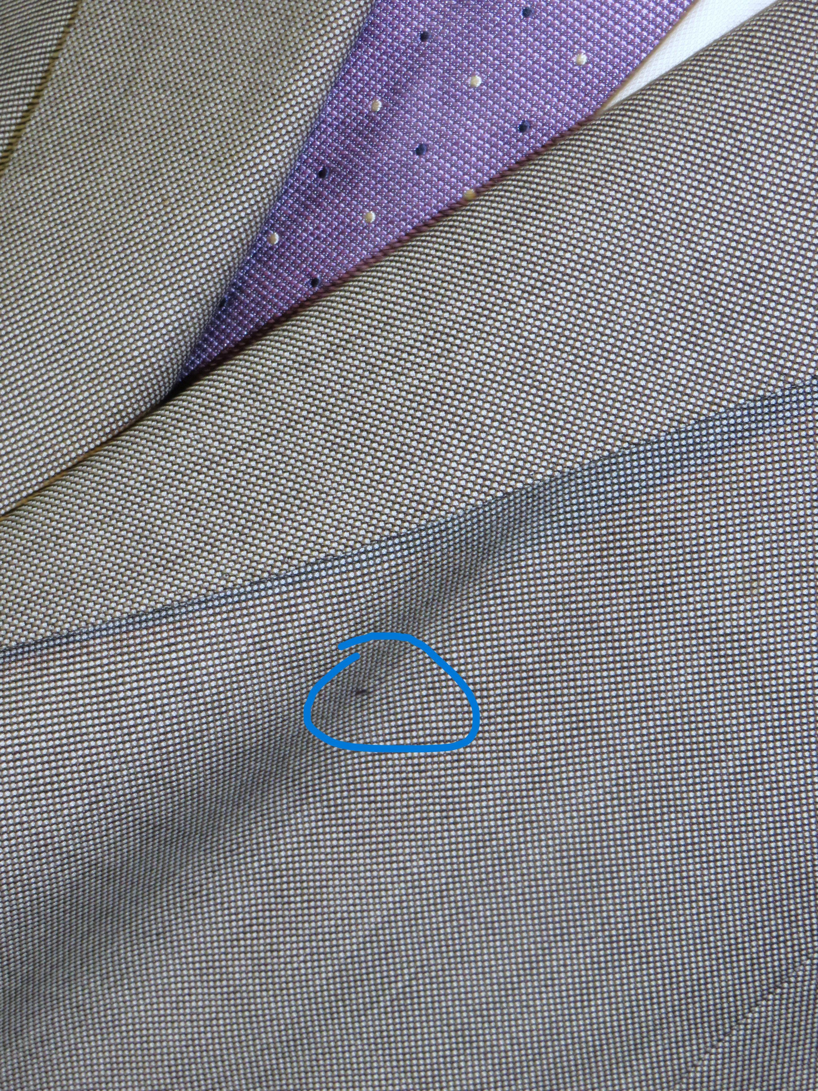 Henry Poole × Savile Row Bespoke Gray Birdseye Two Button Sport Coat Size 46R - 6 Thumbnail