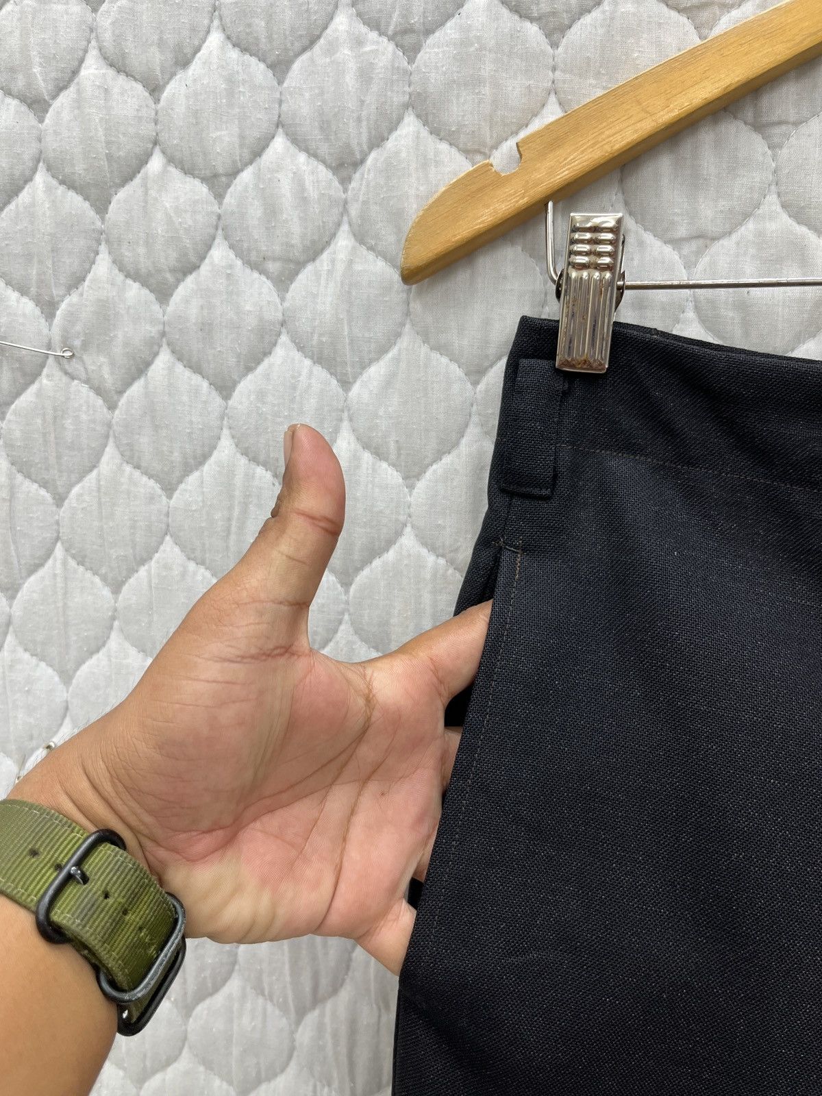 Vintage 🔥🔥🔥STEALS VTG WOOL CASUAL PANTS Size US 28 / EU 44 - 7 Thumbnail