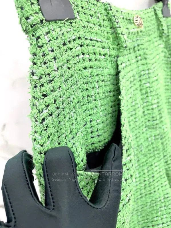 Chanel Chanel Green Cotton Blend Women's Shorts . Size 23" - 4 Thumbnail