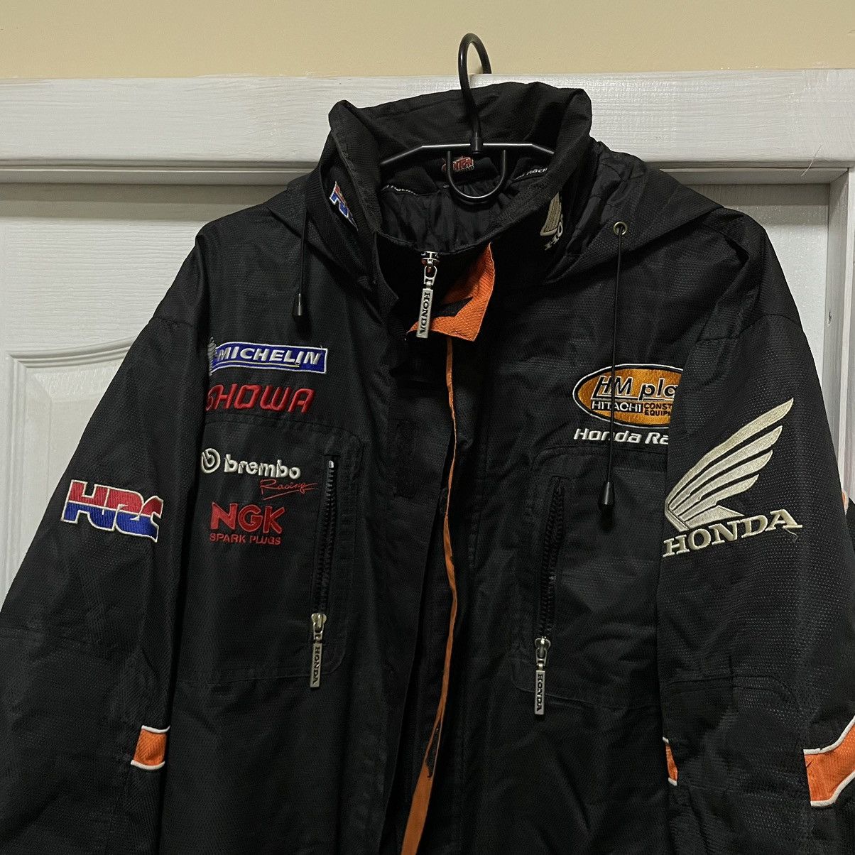 Honda Honda MICHELIN GOODYEAR VINTAGE RACING JACKET bomber fleece Size US XL / EU 56 / 4 - 3 Thumbnail