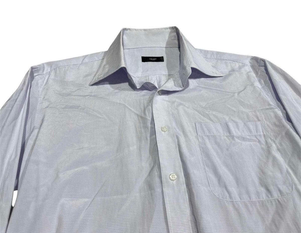 Japanese Brand × Y's × Yohji Yamamoto 🔥Vintage Sacsny Y’Saccs Yohji Yamamoto Shirt Grid Size US L / EU 52-54 / 3 - 2 Thumbnail