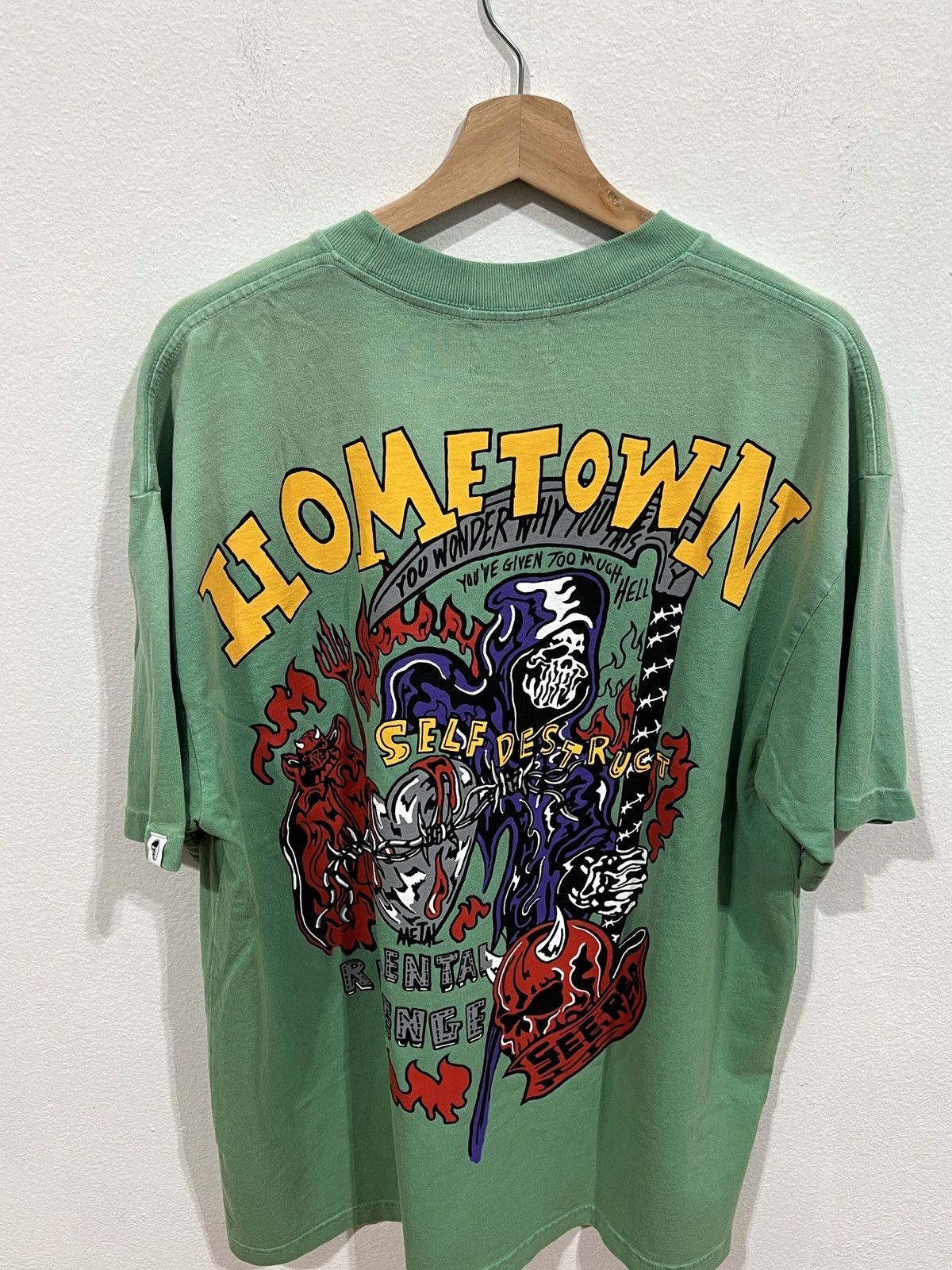 Warren Lotas Warren Lotas Hometown Green Tee Size US L / EU 52-54 / 3 - 7 Thumbnail